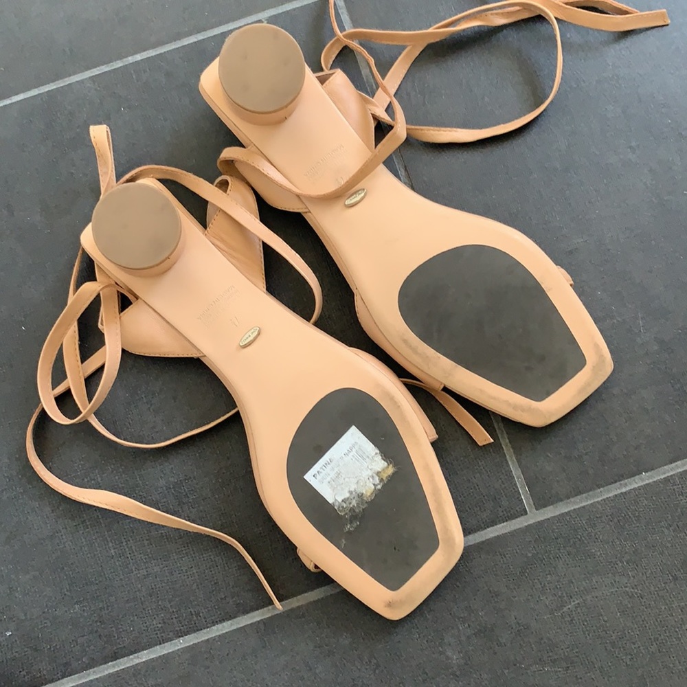 Tony Bianco Patina Strappy Sandal in Skin - Picture 8 of 8